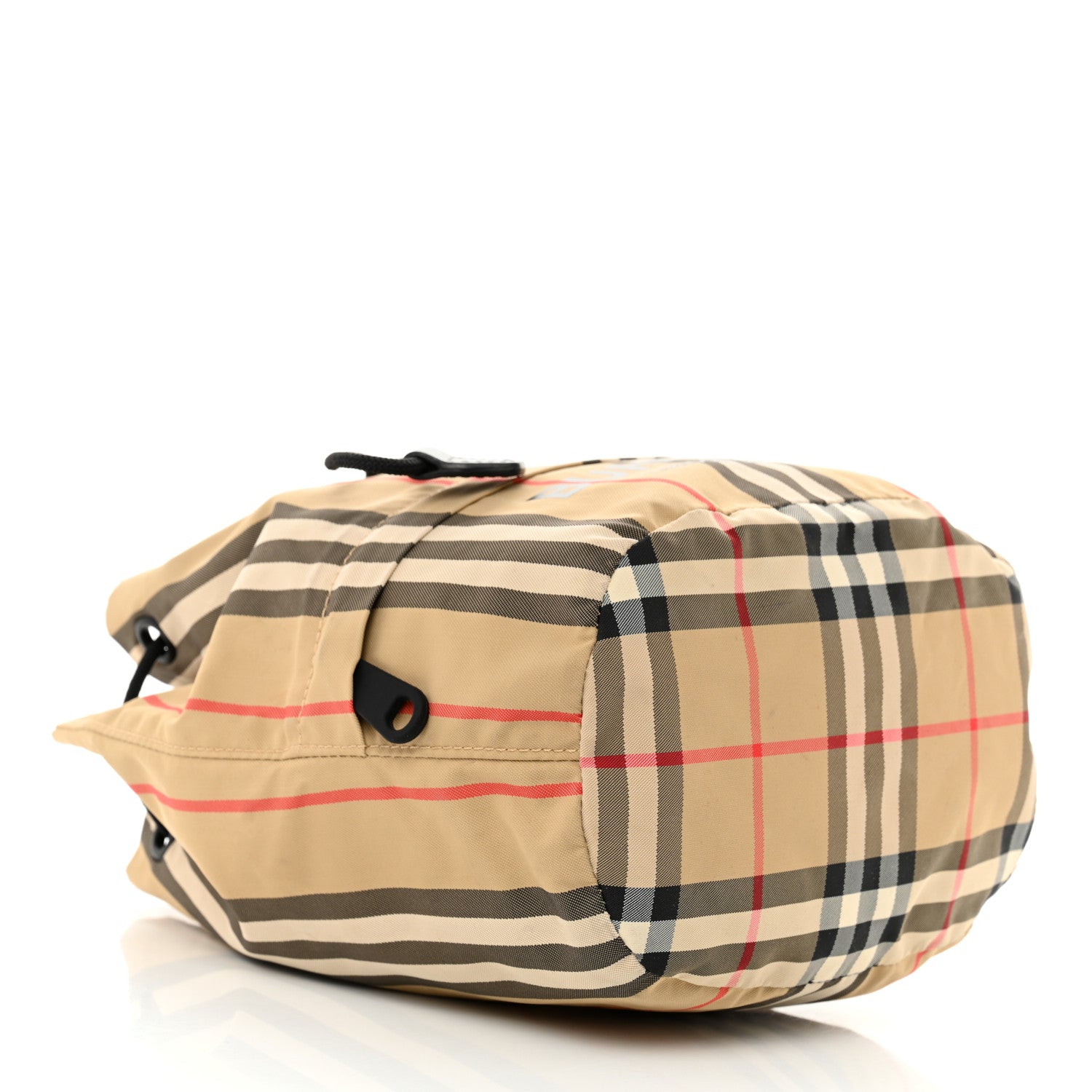 Burberry Econyl Icon Stripe Phoebe Drawcord Pouch Archive Beige 4 of 10
