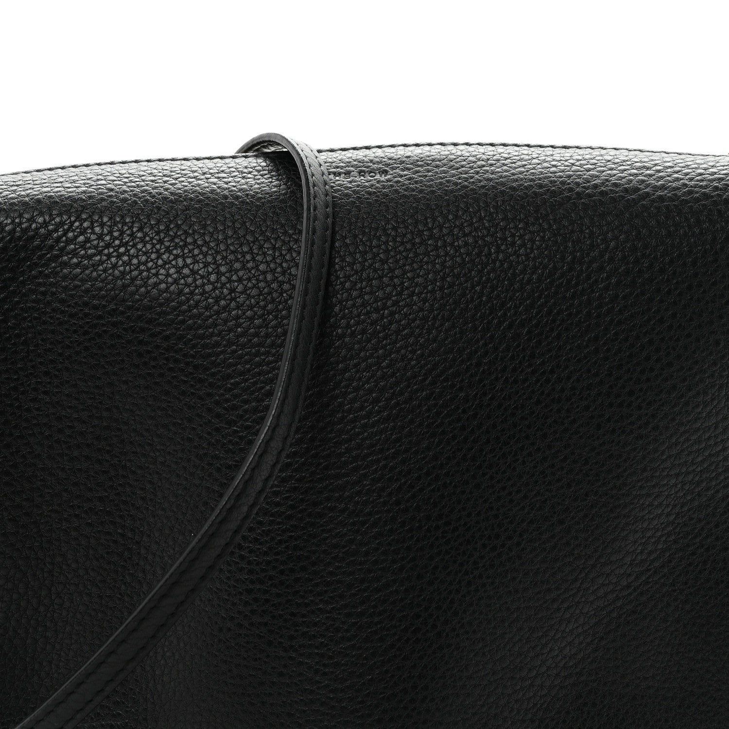 The Row Grained Calfskin Nu Twin Bag Black 6 of 8