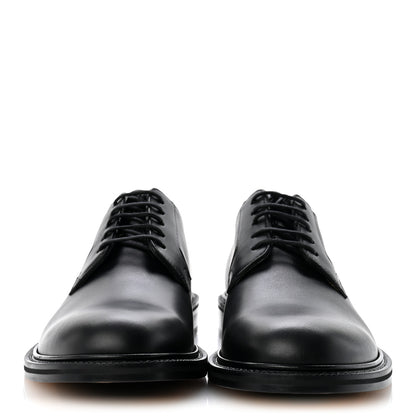 Valentino Garavani Calfskin Mens Derby Loafers 41 Black 3 of 10
