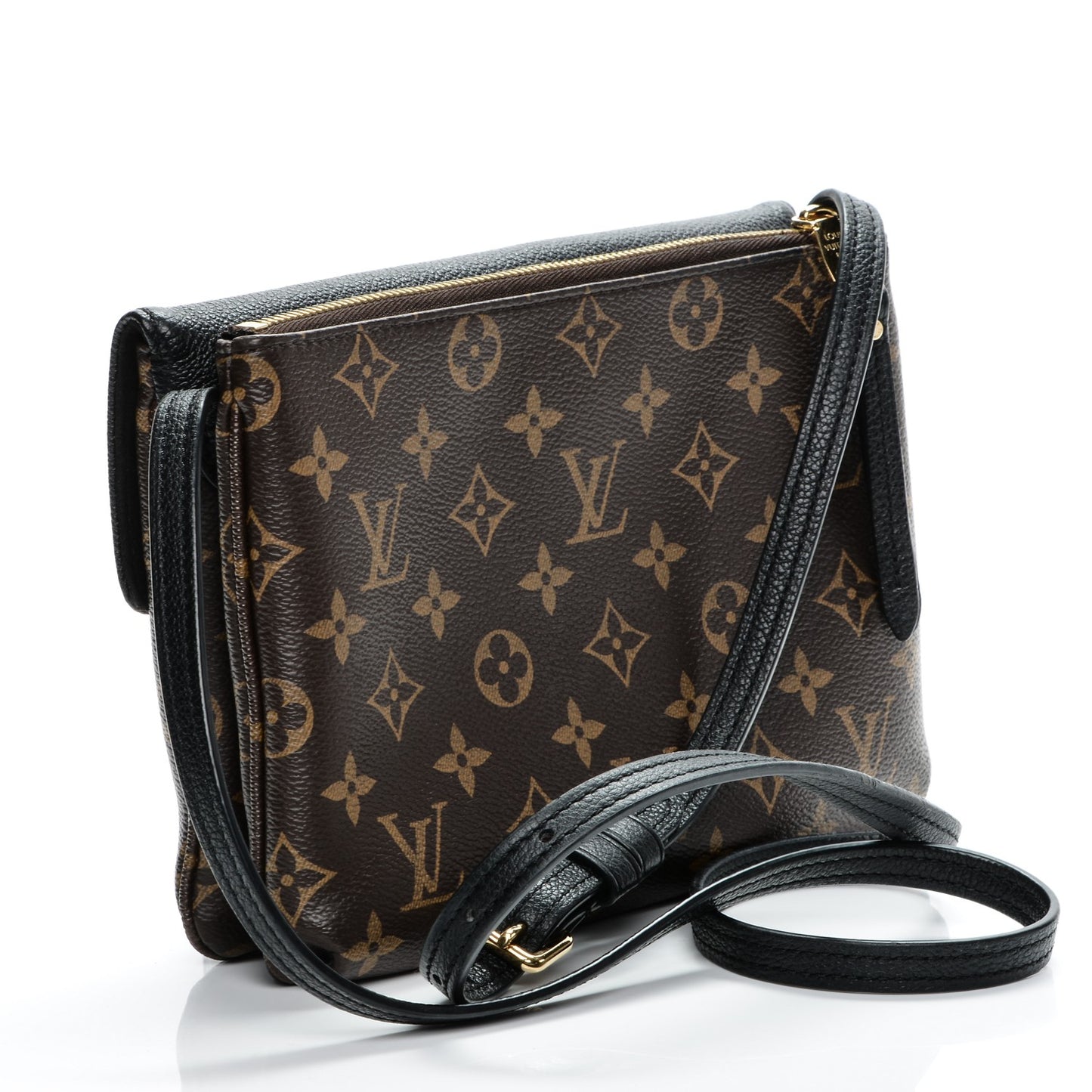 Monogram Twice Pochette Black