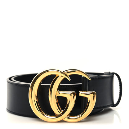 Gucci Plutone Calfskin Double G 40mm Belt 85 34 Black 1 of 5