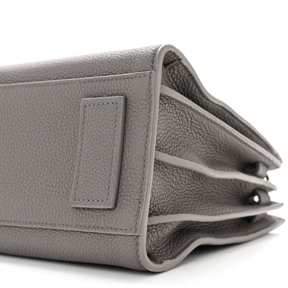 Saint Laurent Grained Calfskin Baby Supple Sac De Jour Fog 9 of 9