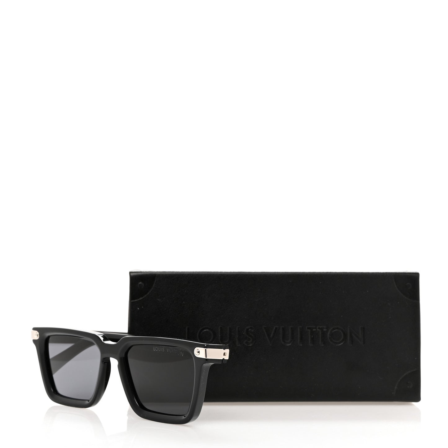 LOUIS VUITTON Acetate Z1974U Sunglasses Black