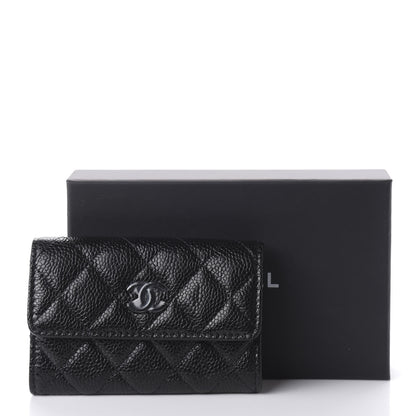 Chanel Caviar Quilted Incognito Flap Card Holder Black 12 of 12