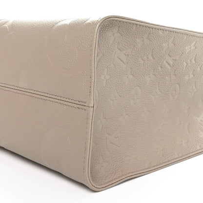 Louis Vuitton Empreinte Monogram Giant Onthego MM Tourterelle 9 of 10