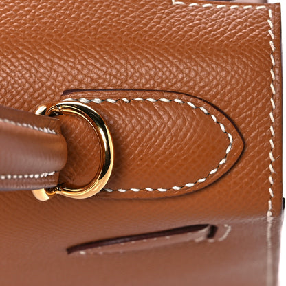 Hermes Epsom Kelly Sellier 28 Gold 11 of 36