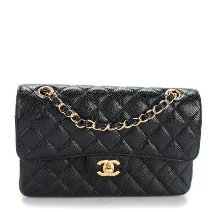Chanel Caviar Quilted Small Double Flap Black 1 of 8