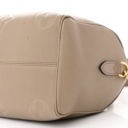 Louis Vuitton Empreinte Monogram Giant Speedy Bandouliere 25 Tourterelle 9 of 12