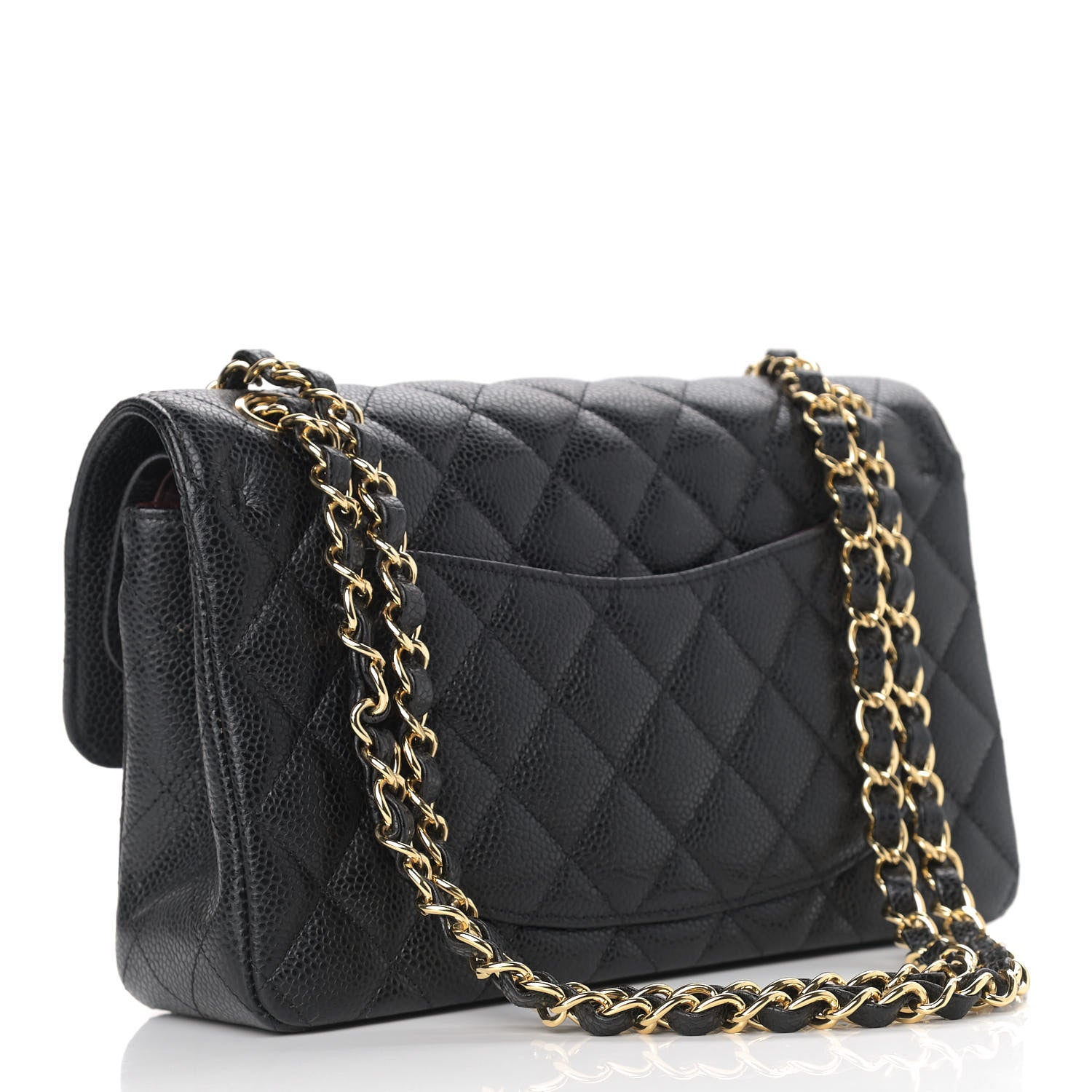 Chanel Caviar Quilted Small Double Flap Black 3 of 10