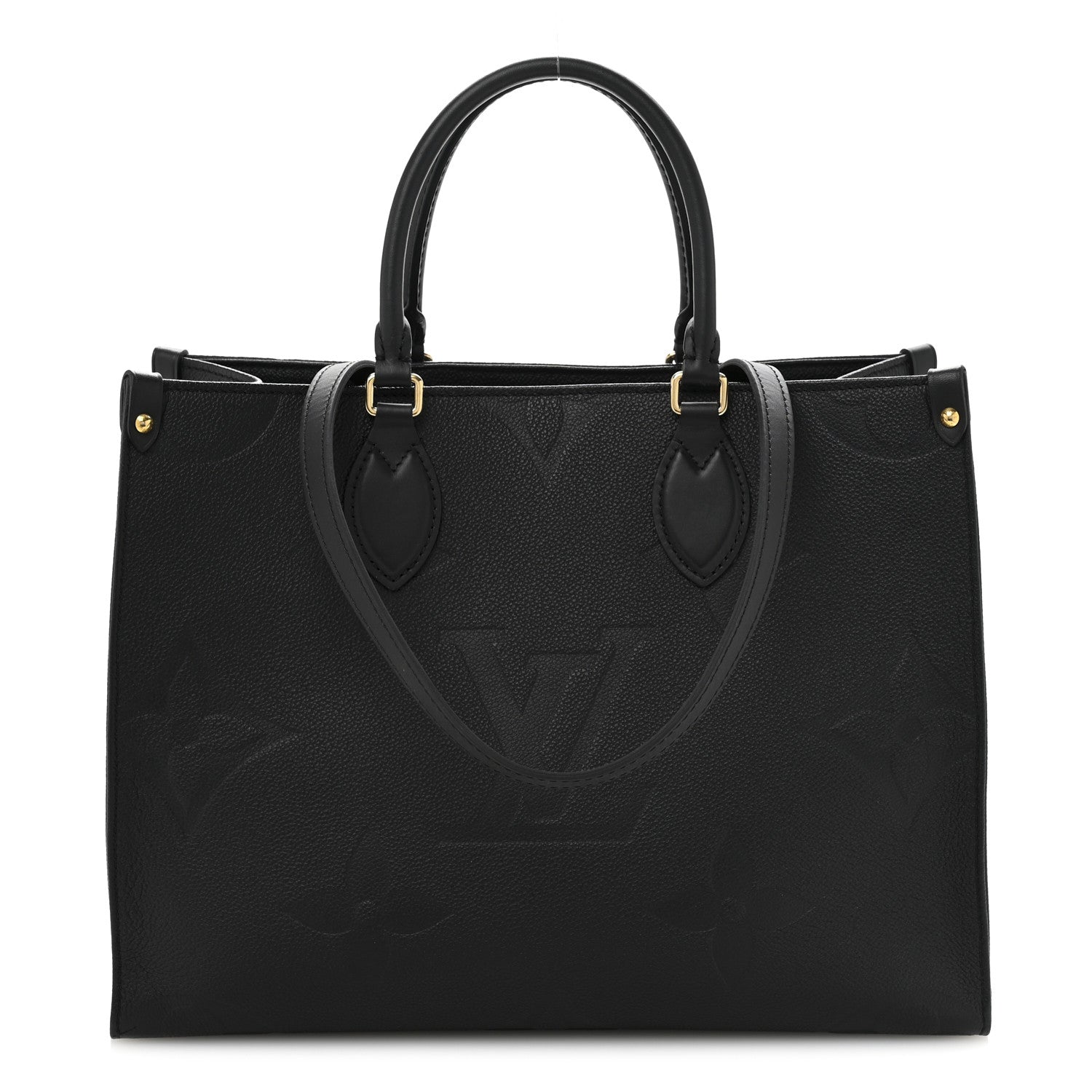 Louis Vuitton Empreinte Monogram Giant OnTheGo MM Black 1 of 12