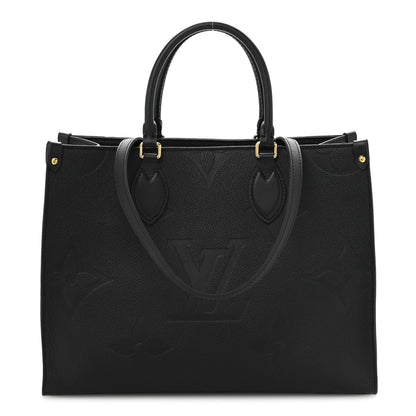 Louis Vuitton Empreinte Monogram Giant OnTheGo MM Black 1 of 12