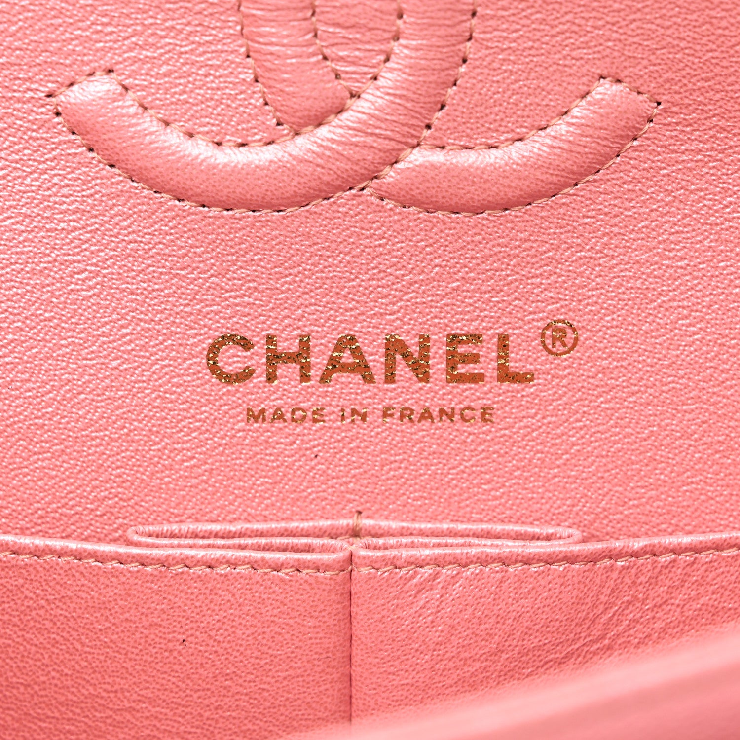 Chanel Iridescent Caviar Quilted Small Double Flap Pink 6 of 11