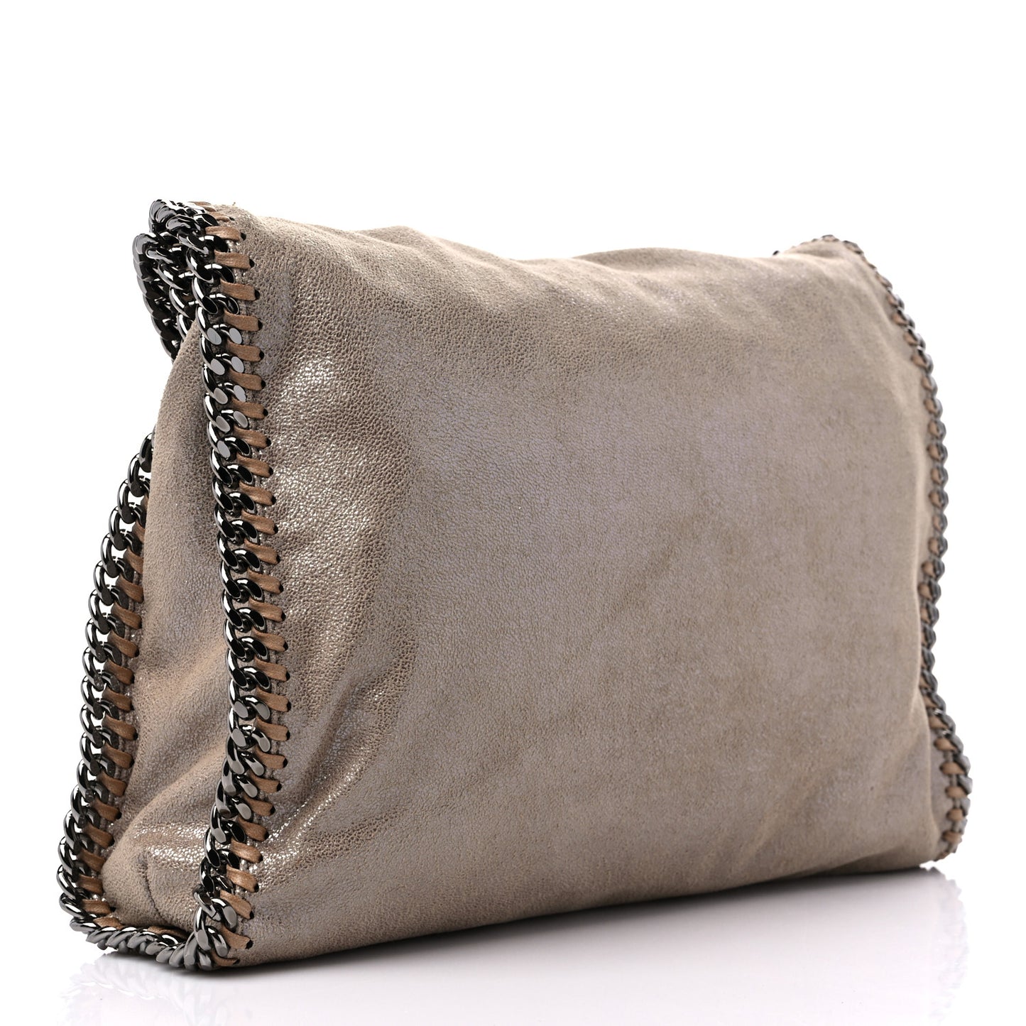 Shaggy Deer Small Falabella Tote Redwood