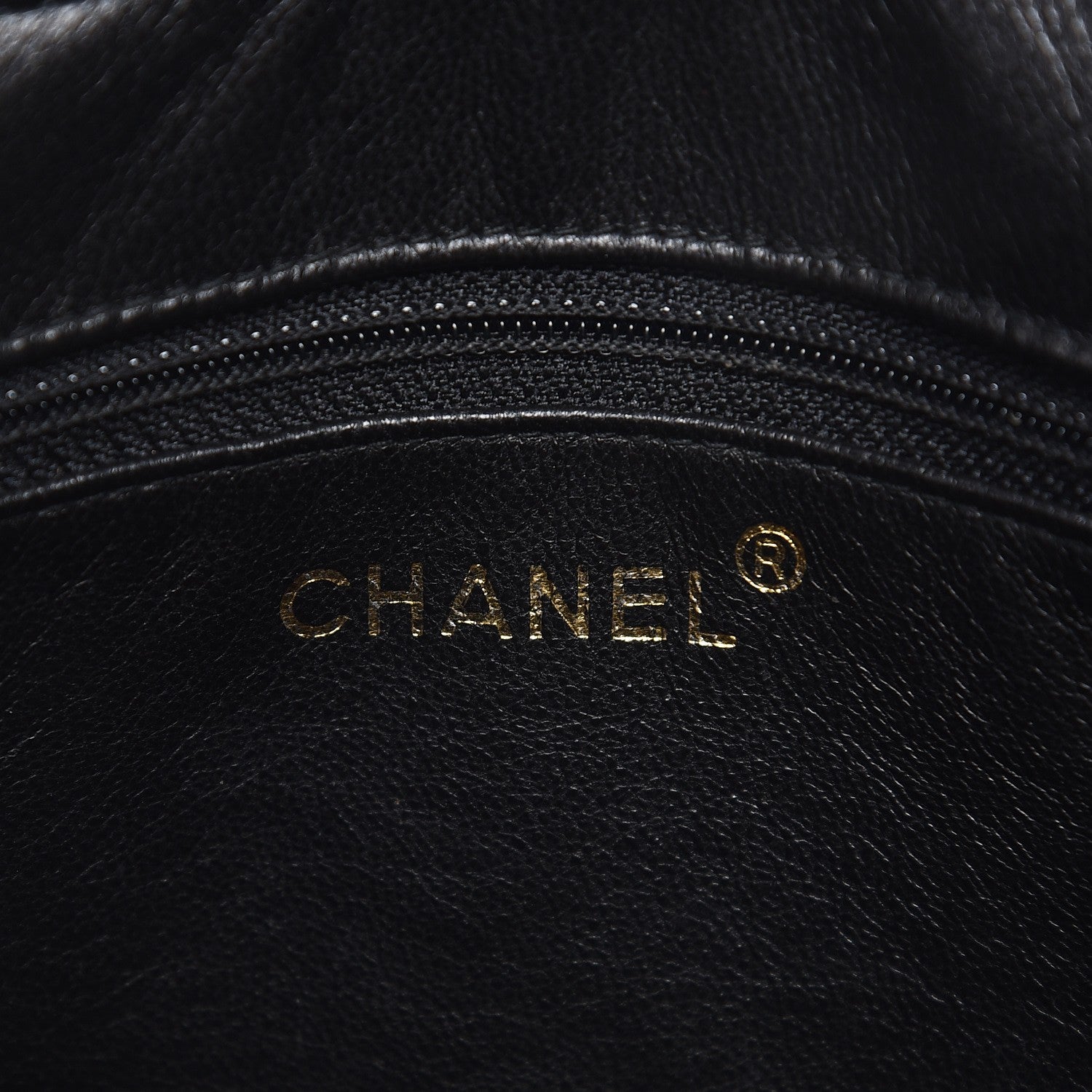 Chanel Lambskin Chevron Quilted Camera Case Black 6 of 10