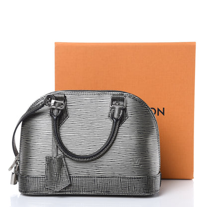 Louis Vuitton Epi Alma BB Platine 9 of 9
