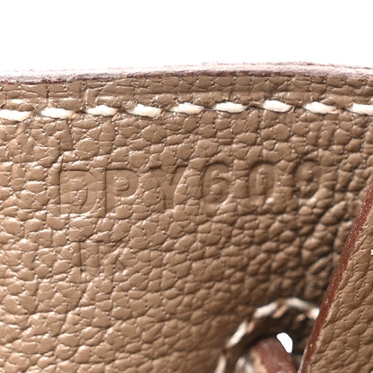 Hermes Togo Birkin 25 Etoupe 6 of 12