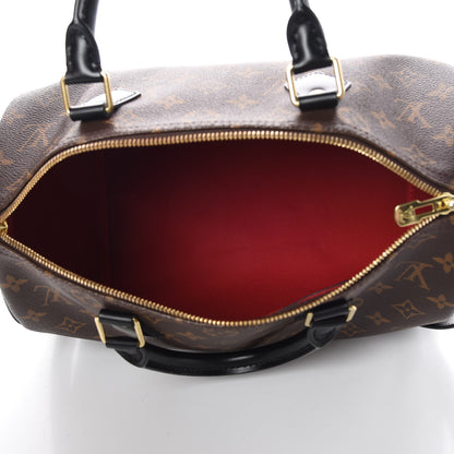 Louis Vuitton Monogram My World Tour Speedy Bandouliere 30 Black 7 of 9