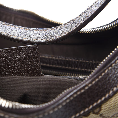 Gucci Monogram Charmy Hobo Brown 8 of 10