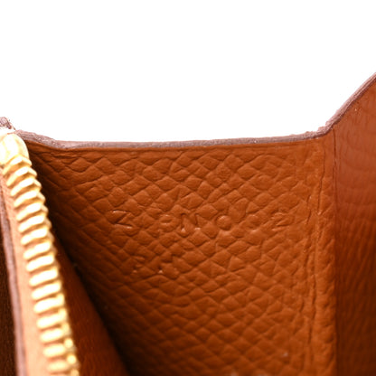 Hermes Epsom Constance Short Wallet Gold 7 of 8