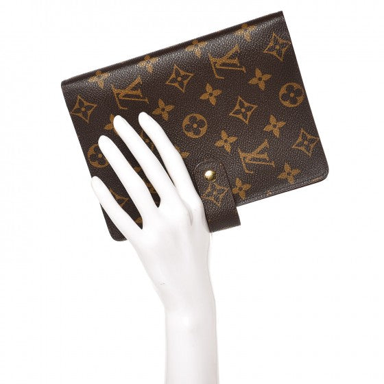 Monogram Medium Ring Agenda Cover