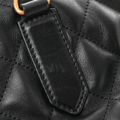 Saint Laurent Calfskin Quilted ES Giant Travel Bag Black 10 of 10