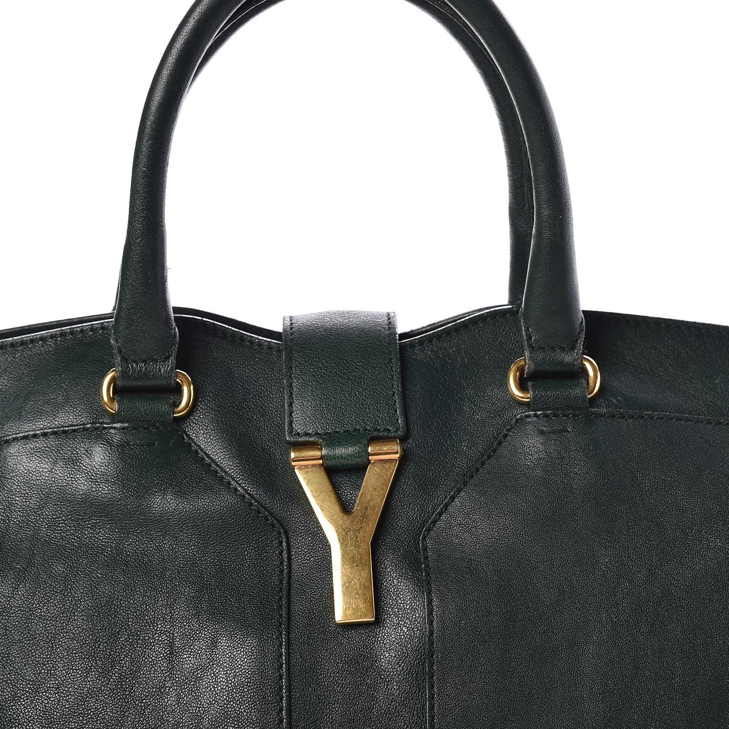 Sheepskin Large Cabas ChYc Dark Green