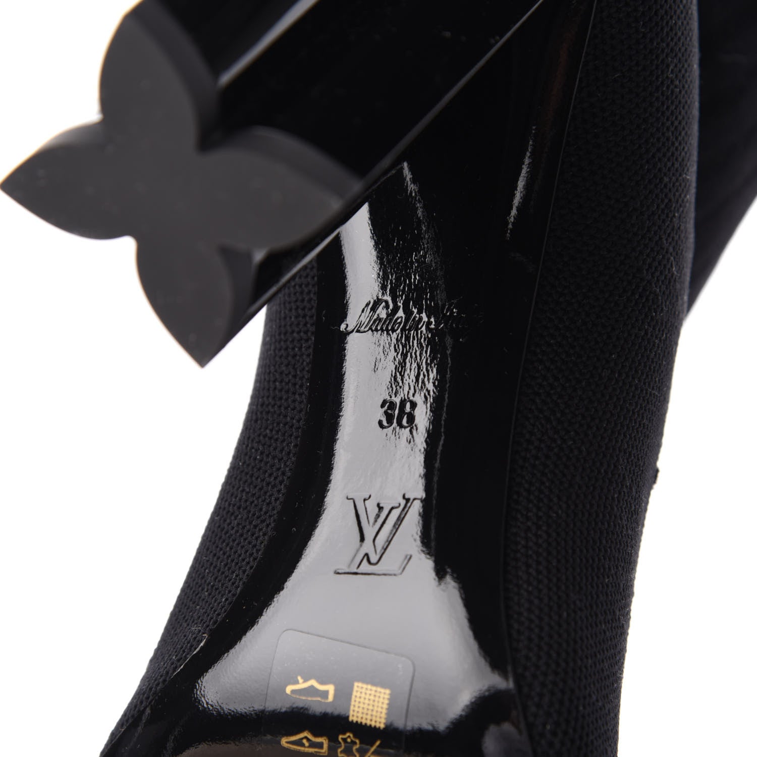 Louis Vuitton Stretch Fabric New Wave Silhouette Ankle Boots 38 Black 7 of 7