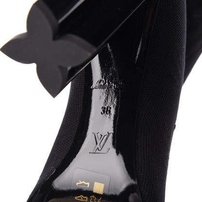 Louis Vuitton Stretch Fabric New Wave Silhouette Ankle Boots 38 Black 7 of 7
