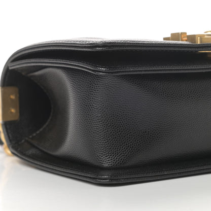 Chanel Caviar Quilted Small Boy Flap Black 9 of 11