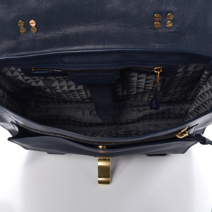 Proenza Schouler Lambskin Medium PS1 Satchel Indigo 6 of 10