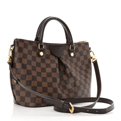 Louis Vuitton Damier Ebene Siena MM 2 of 9