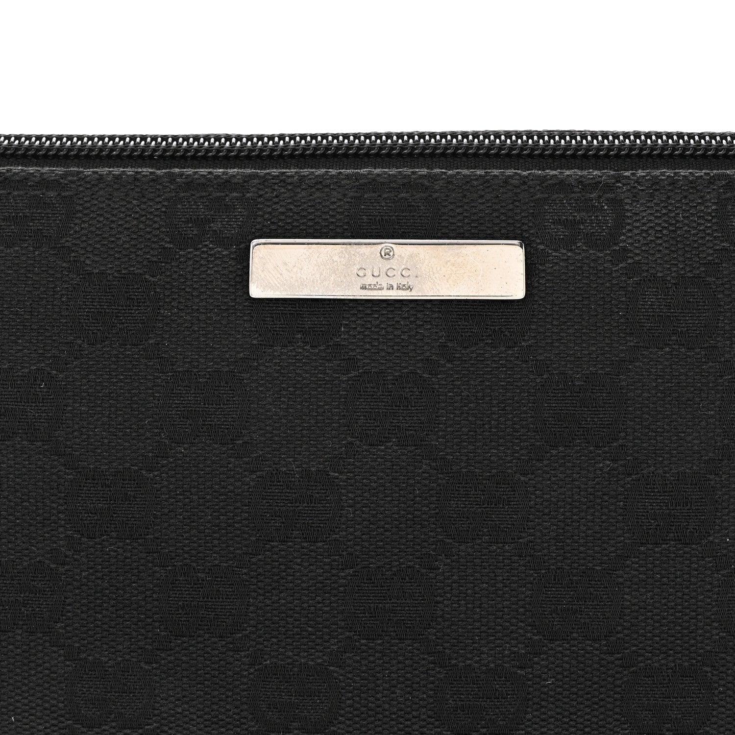Gucci Monogram Boat Pochette Black 8 of 10