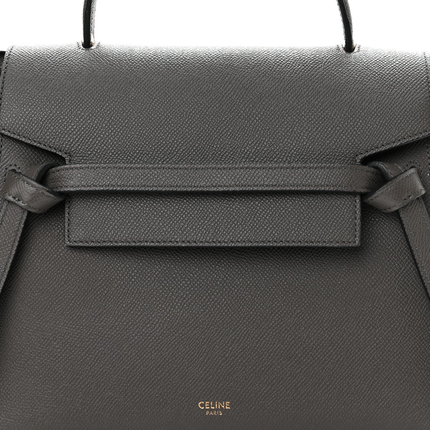 Celine Baby Grained Calfskin Micro Belt Bag Grey 9 of 11