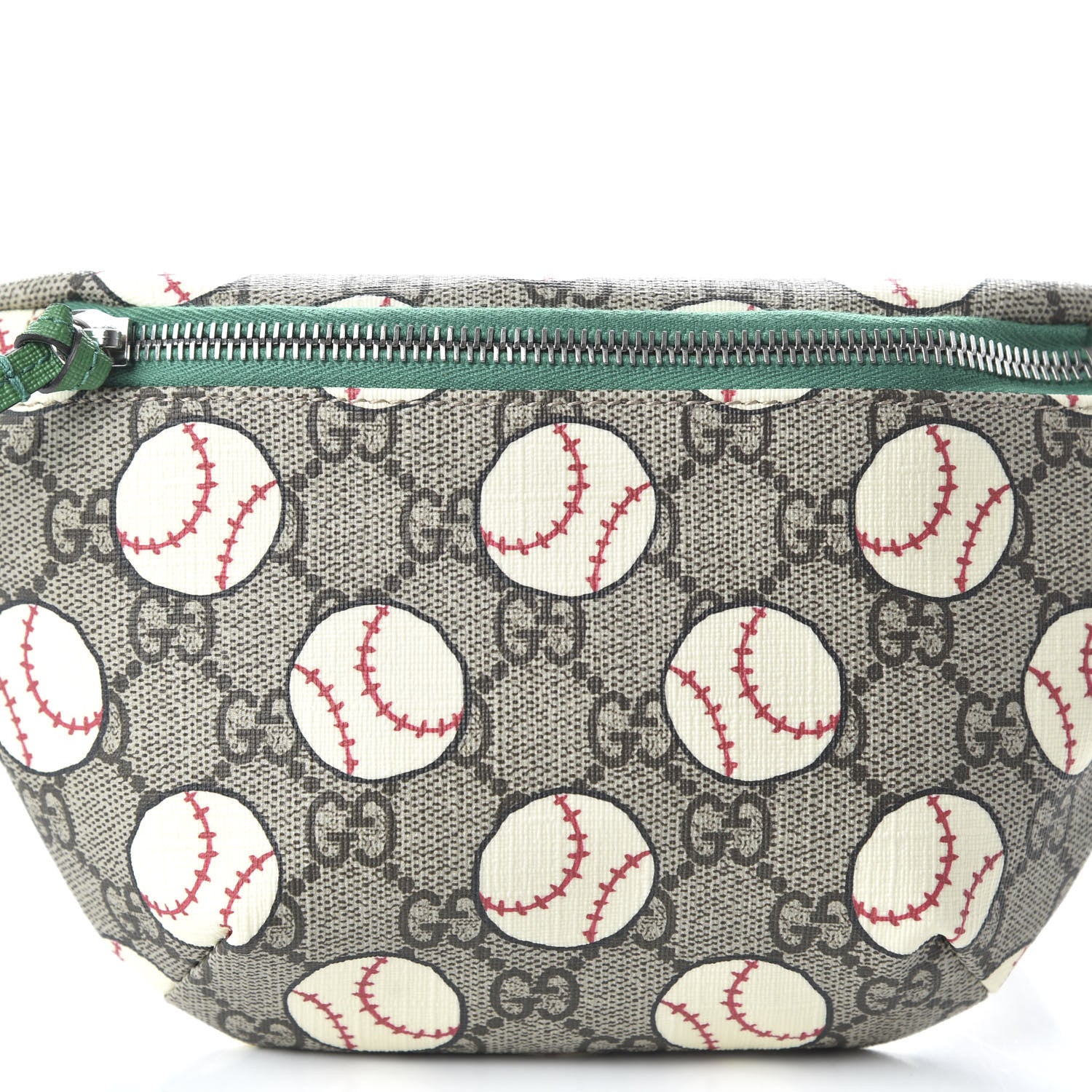 Gucci GG Supreme Monogram Baseballs Web Childrens Belt Bag 10 of 10