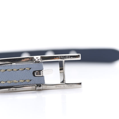 Hermes Swift Behapi Single Tour Bracelet Bleu Lin Colvert 4 of 5