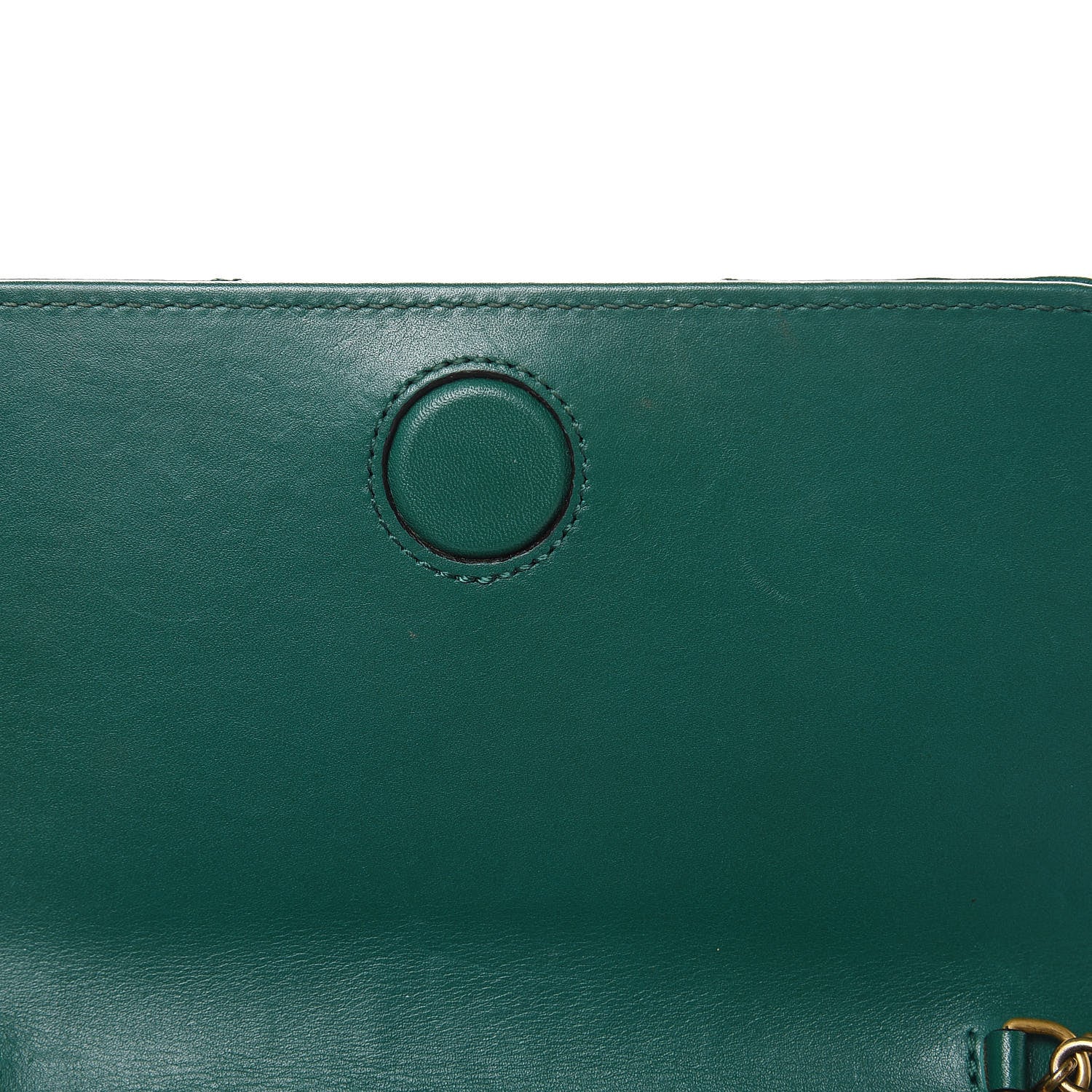 Gucci Calfskin Matelasse GG Marmont Mini Bag Emerald Green 10 of 12
