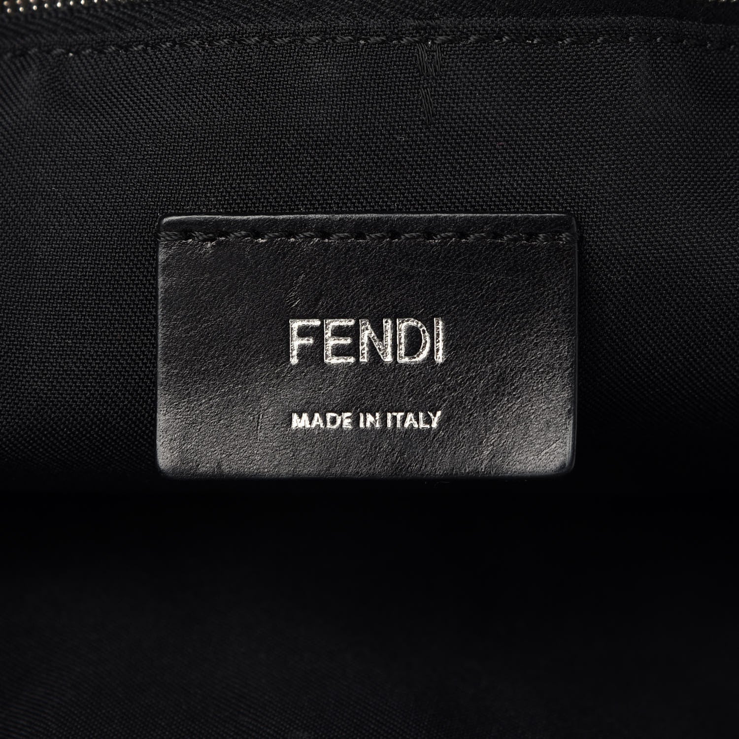 Fendi Vitello Century Elaphe Monster Eyes Backpack Black Roccia 5 of 8