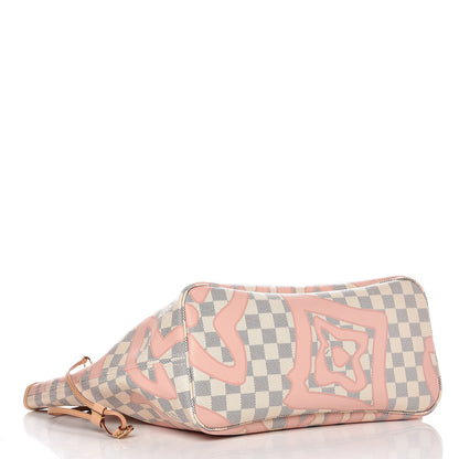Louis Vuitton Damier Azur Tahitienne Neverfull MM 4 of 8