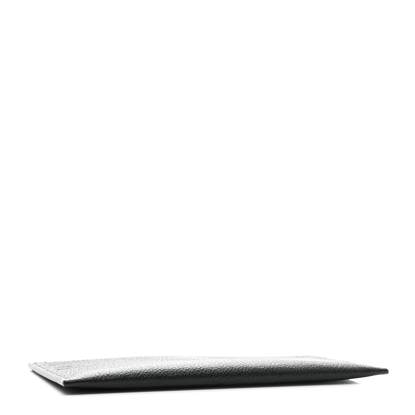 Calfskin Felicie Chain Wallet Card Holder Insert Black