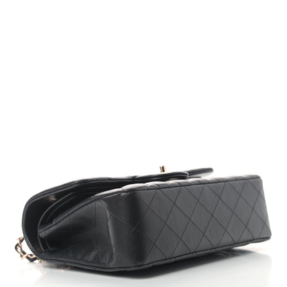 Chanel Lambskin Quilted Small Double Flap Black 4 of 17