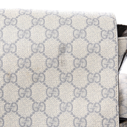 Gucci GG Plus Monogram Messenger Diaper Bag Ecru Grigio 9 of 13