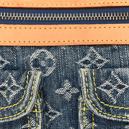 Louis Vuitton Monogram Denim Neo Speedy Blue 7 of 13