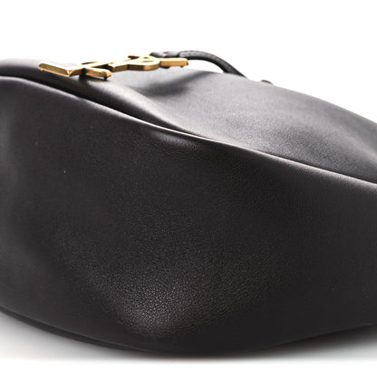 Saint Laurent Calfskin Cassandre Supple Bucket Bag Black 10 of 10