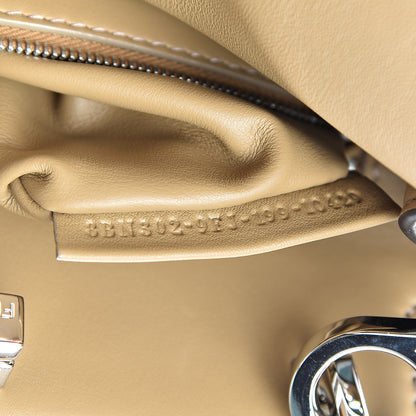 Fendi Vitello Tahiti Burro Bi-Color Medium Peekaboo Iconic Essentially Satchel Pound Sand Nuvola 8 of 11