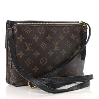 Louis Vuitton Monogram Twice Pochette Black 3 of 12