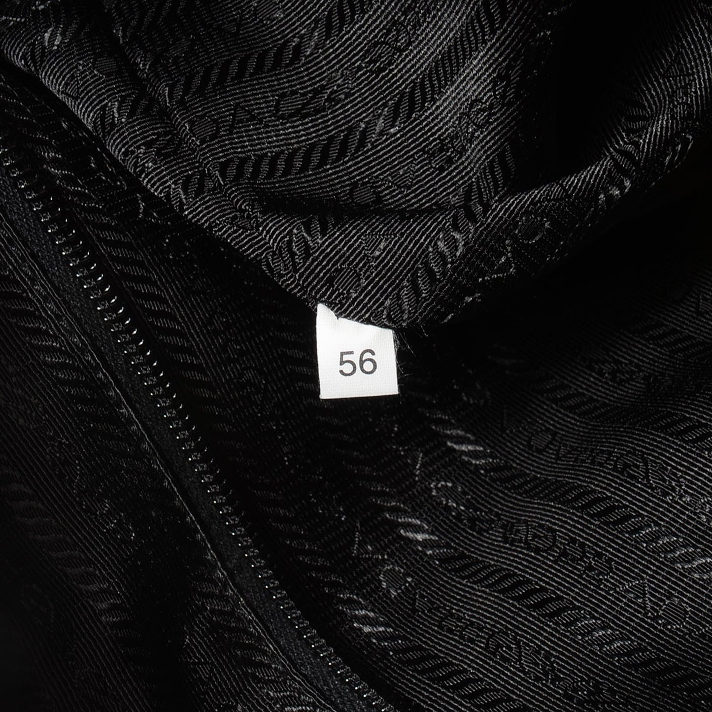 Tessuto Nylon Saffiano Viaggio Carry On Travel Bag Black
