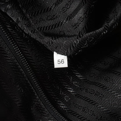 Prada Tessuto Nylon Saffiano Viaggio Carry On Travel Bag Black 7 of 10