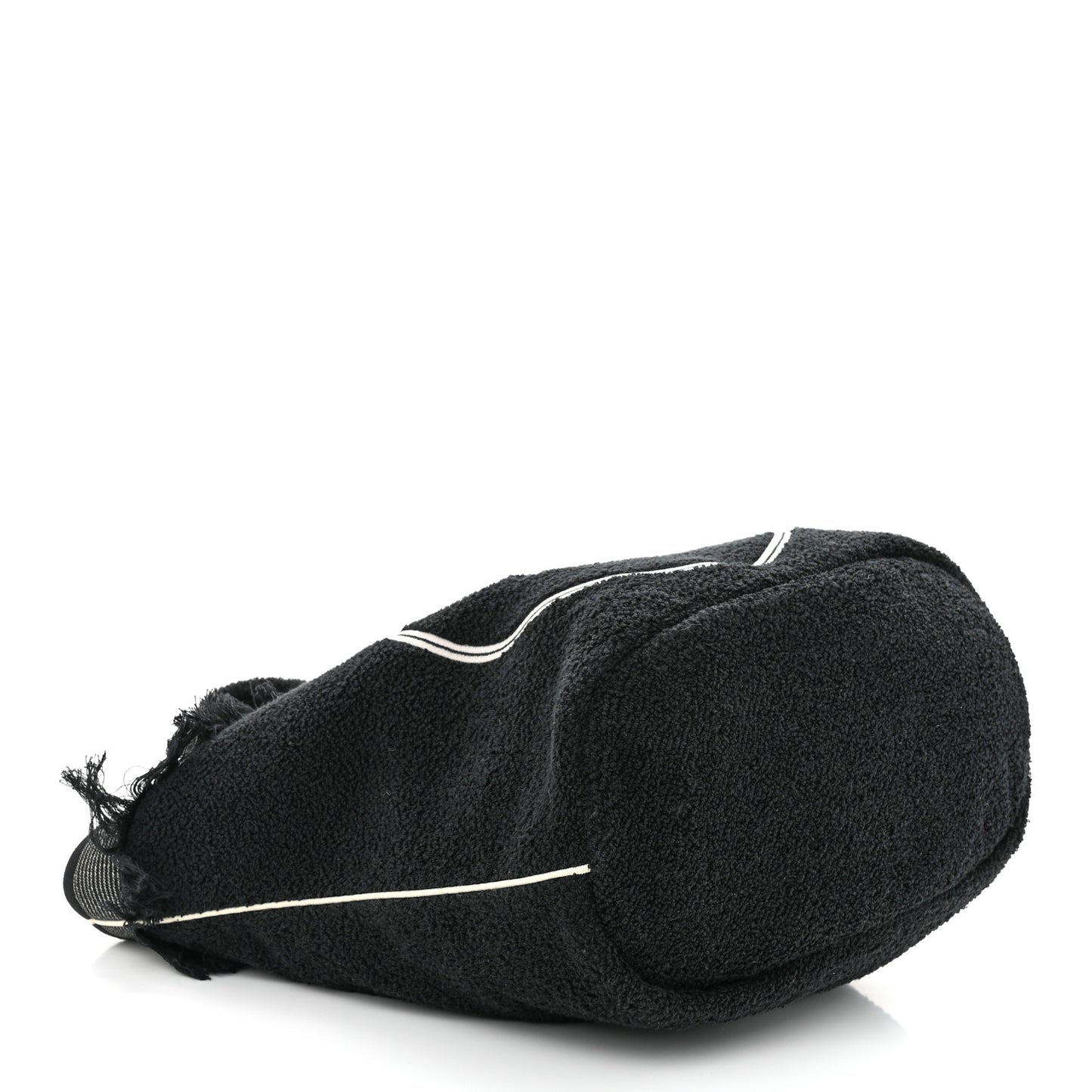 Terry Cotton CC Beach Tote Towel Set Black