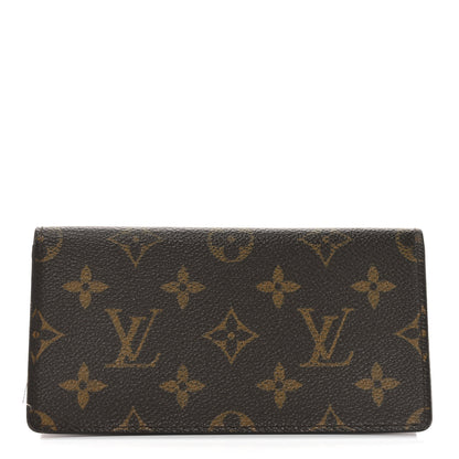 Louis Vuitton Monogram Simple Checkbook Holder Wallet Cover 1 of 6