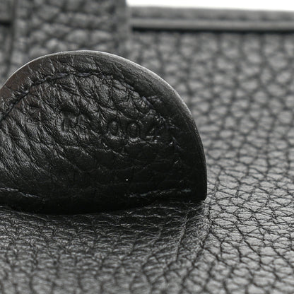 Hermes Taurillon Clemence Evelyne III PM Black 7 of 10